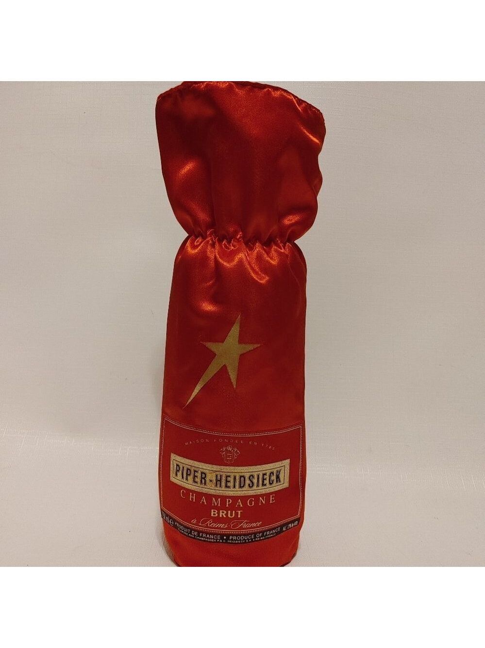 Piper - Heidsieck Champagne Brut Bottle Cooler/Presentation Bag Red Reims France